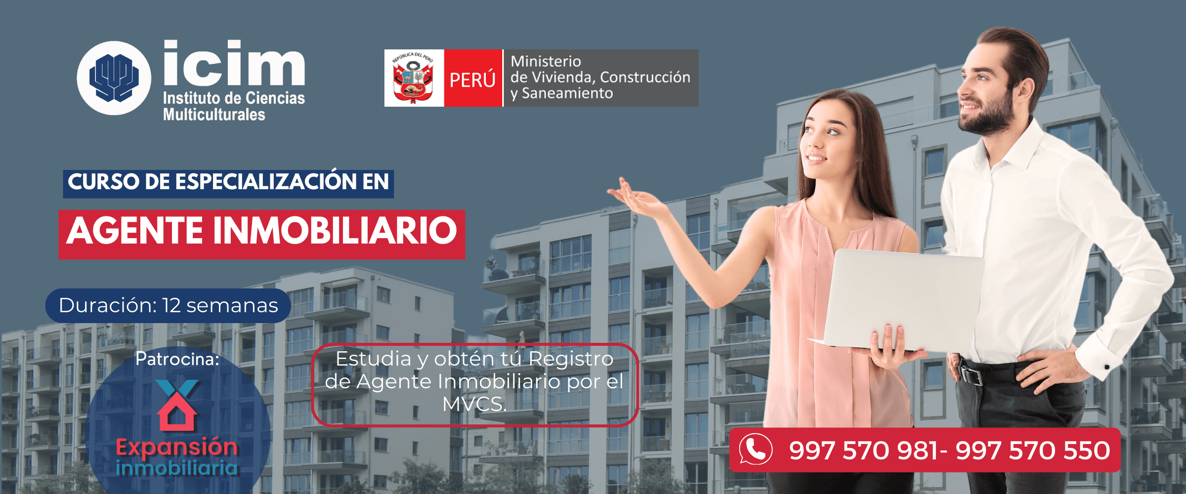 Estudia y obtén tú Registro de Agente Inmobiliario por el MVCS. (1)